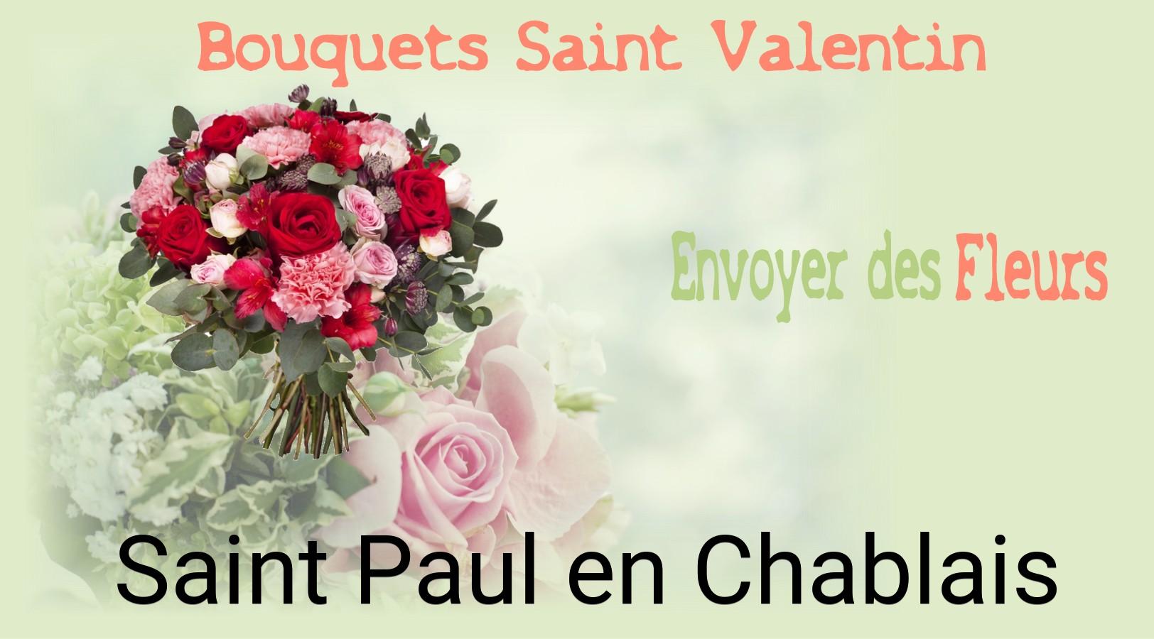 Roses de Saint-Valentin livrées à Saint-Paul-en-Chablais